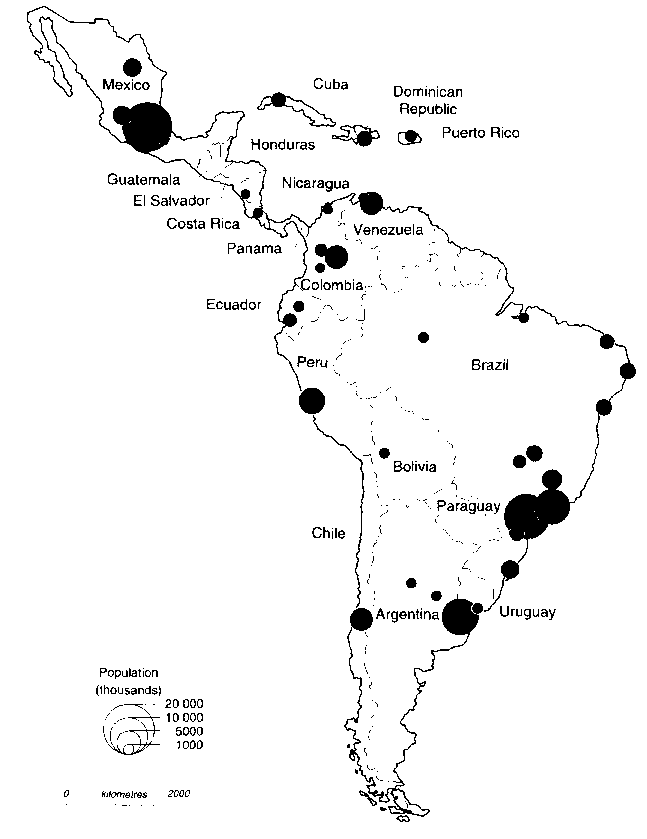 south-america-political-map